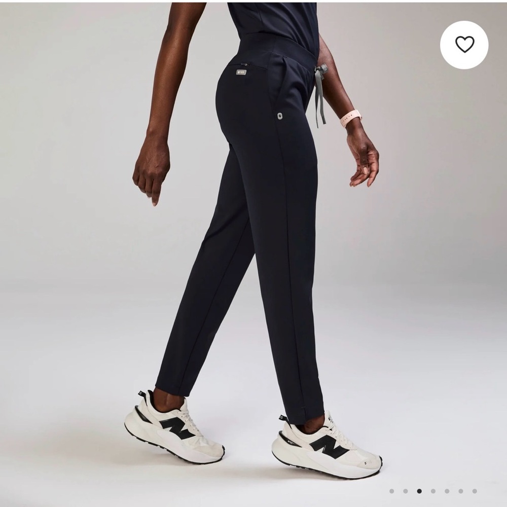 FIGS Tena FORMx Slim Tapered Scrub Pants Navy